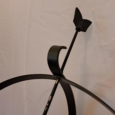Black Metal Garden Sundial (BD-SD)