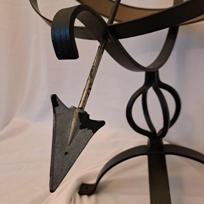 Black Metal Garden Sundial (BD-SD)