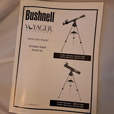 Bushnell VOYAGER Telescope, SKY TOUR Handset & STELLARSCOPE (BD-SD)