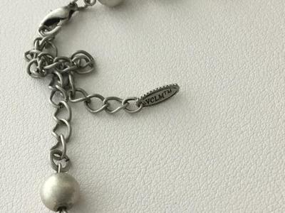 VCLM marked fashion stone statement necklace