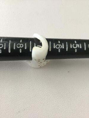 Vintage beautiful unique shell rings