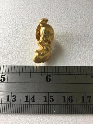 Vintage PCD marked angel push pin