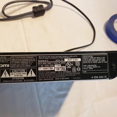 Apple TV and Sony Blue Ray DVD Player (B3-KD)