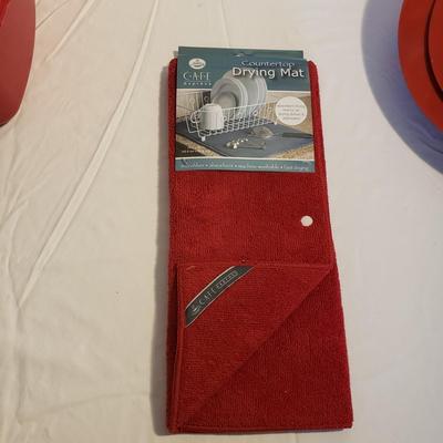 Red Kitchen/Sink Accessories (B3-KD)