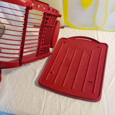 Red Kitchen/Sink Accessories (B3-KD)