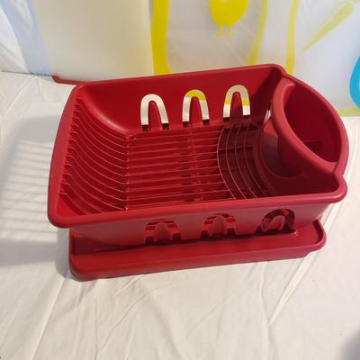 Red Kitchen/Sink Accessories (B3-KD)