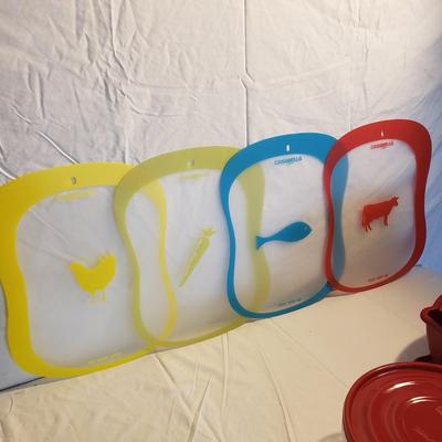 Red Kitchen/Sink Accessories (B3-KD)