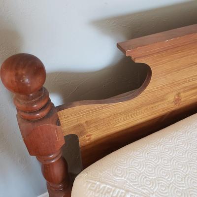 Wooden Queen Headboard and Footboard (B3-KD)