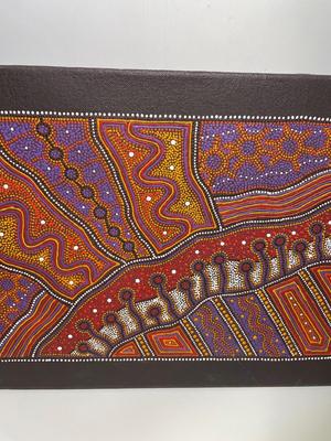 Aboriginal Dot Painting by Andy Kempnich Terare