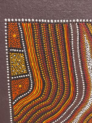 Aboriginal Dot Painting by Andy Kempnich