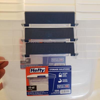 Sterilite and Hefty Storage Containers (B3-KD)