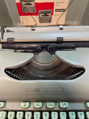 Hermes 3000 Typewriter - used during VietNam War