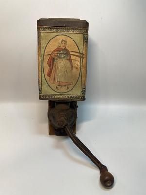 Vintage coffee grinder