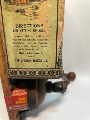 Vintage coffee grinder