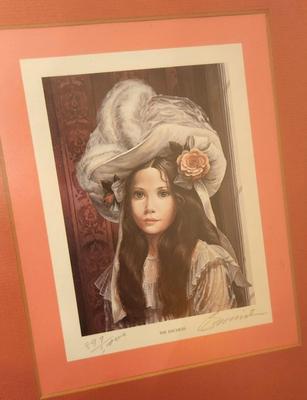 Lot #104 Framed Small Patti Bannister Print "The Duchess" - signed/numbered