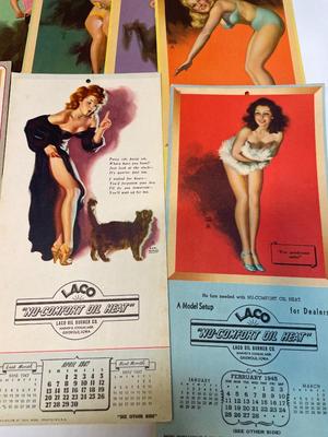 1940s Pin-Up Calendars