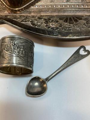 Silver plate pieces