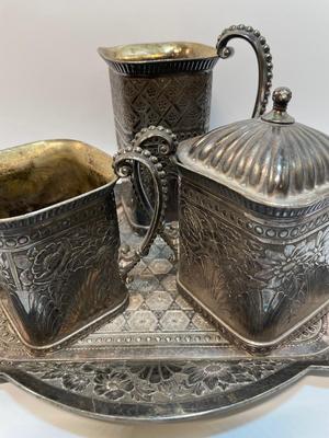 Silver plate pieces