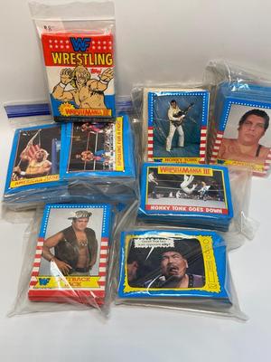 Lots of Vintage Wrestling Trading Cards