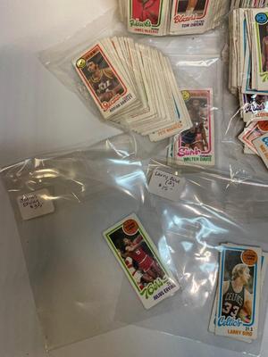 Lots of Basketball Trading Cards