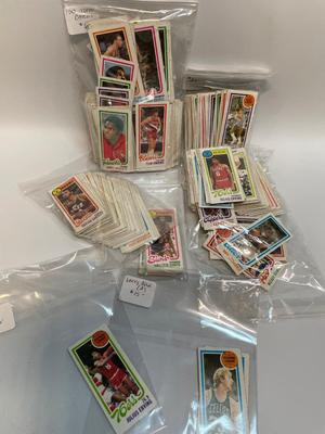 Lots of Basketball Trading Cards