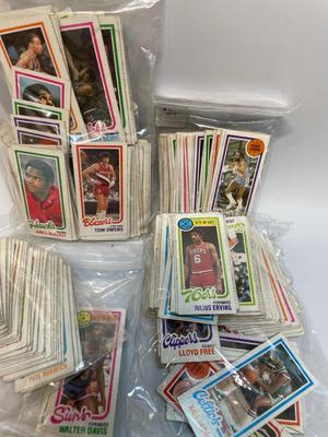 Lots of Basketball Trading Cards