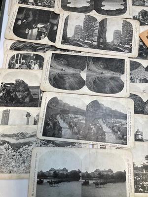 Stereoscope cards (58)