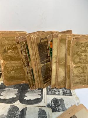 Stereoscope cards (58)