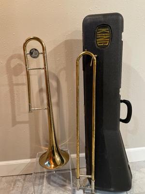 King Trombone 606 with case