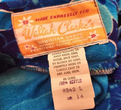 Lot #106 Vintage Hawaiian MuMu - Size 14