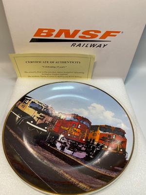 BNSF Railway 25th Anniversary Plate