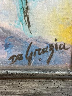 DeGrazia “Blue Boy” painting on canvas