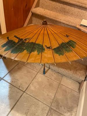 Vintage Asian Umbrella