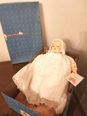 Lot #113 Vintage Madame Alexander Baby Doll in original Box