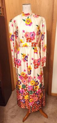 Lot #114 Vintage Joan Leslie by Kasper MidCentury Gown