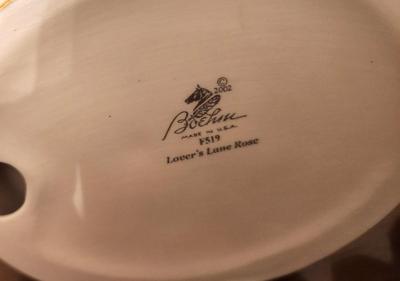 Lot #116 Lot of 2 BOEHM Porcelain Flowers