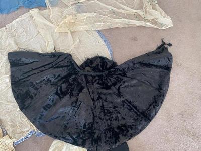 EARLY 1900’s CLOTHING AND CURTAINS