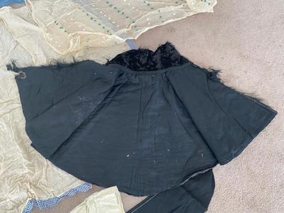 EARLY 1900’s CLOTHING AND CURTAINS