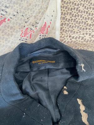 EARLY 1900’s CLOTHING AND CURTAINS