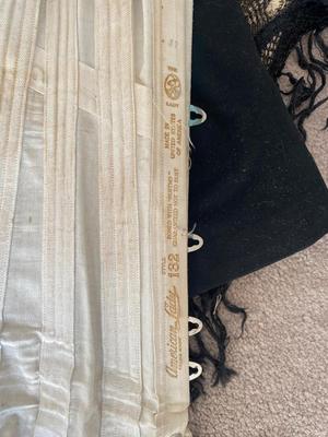 EARLY 1900’s CLOTHING AND CURTAINS