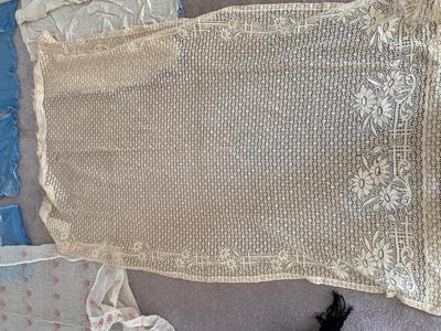 EARLY 1900’s CLOTHING AND CURTAINS