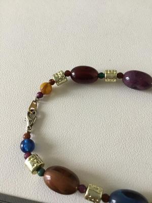 Colorful fashion beaded necklace