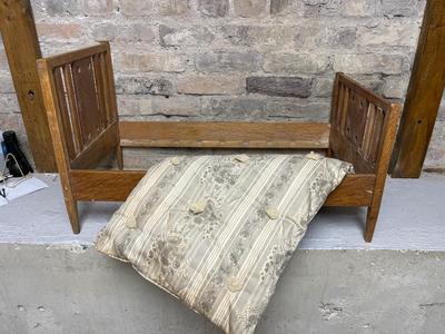 Doll bed and baby blankets
