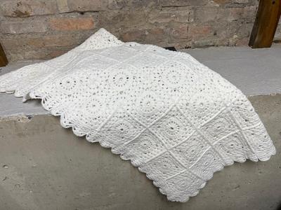 Doll bed and baby blankets
