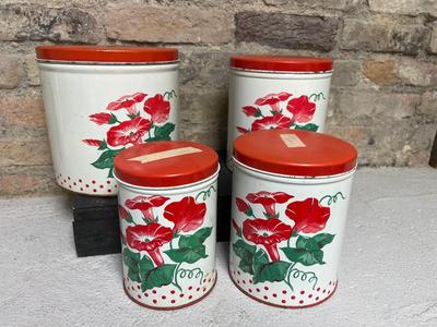 Vintage canister set