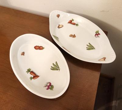 Lot #127 Lot of 2 French Casserole Dishes