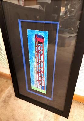 Lot #131 Charming Matt Rinard signed/numbered Artist's Proof - personalized to Pete