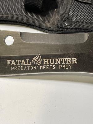 Fatal Hunter knife with sheath