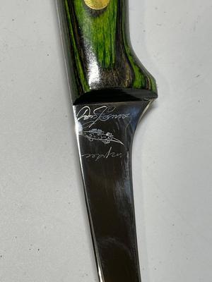 Leech Lake custom made Fillet Knife - Don Canney signed 2001