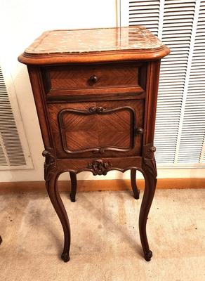 Lot #140 Victorian Marble Night Stand, ca.1880